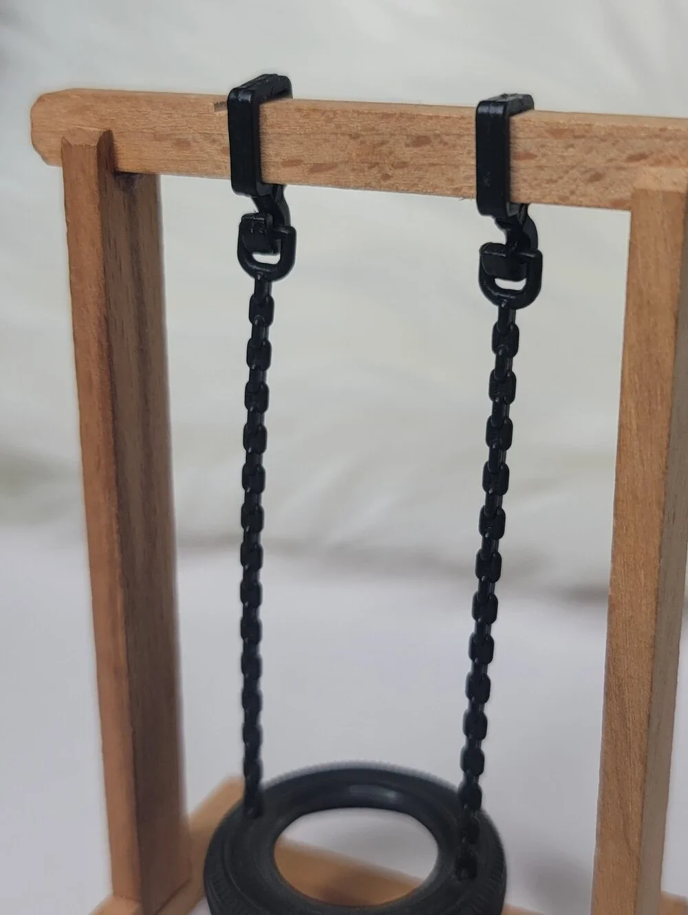 Vintage Lundby Dollhouse Tire Swing